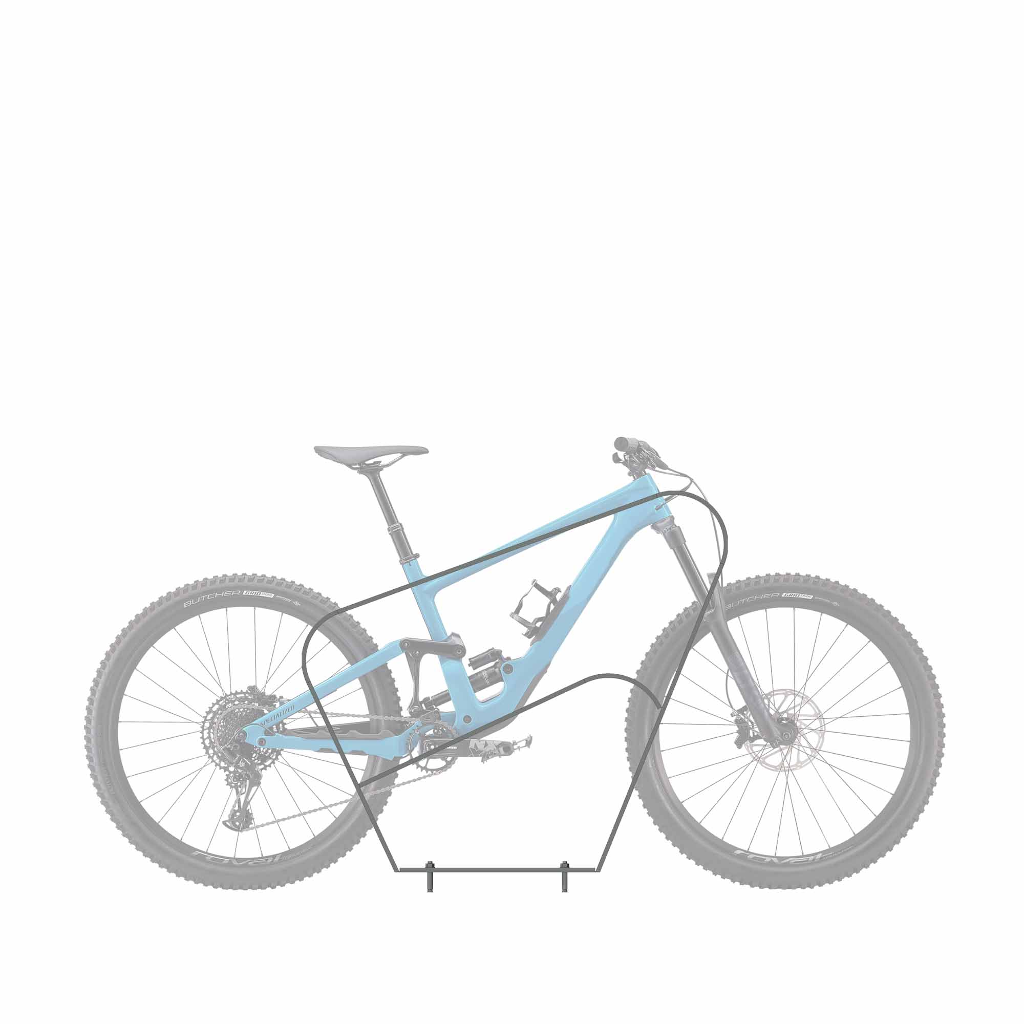 Rack para bicicleta delta - Imagen 3